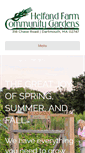 Mobile Screenshot of helfandgardens.com